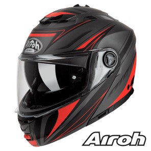 Casco Apribile Airoh PHANTOM S Triplo - Rosso Opaco