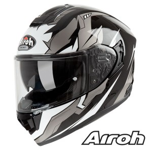 Casco Integrale Airoh ST 501 Bionic - Bianco Lucido Cromo