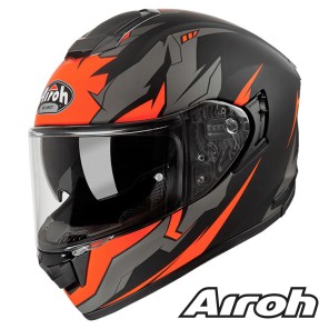 Casco Integrale Airoh ST 501 Bionic - Arancione Opaco Cromo