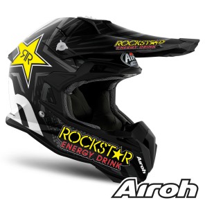 Airoh Casco TERMINATOR OPEN VISION Rockstar