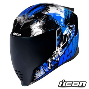 Casco Integrale Icon AIRFLITE Stim - Blu
