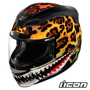 Casco Integrale Icon AIRMADA Sauvetage Deux - Giallo