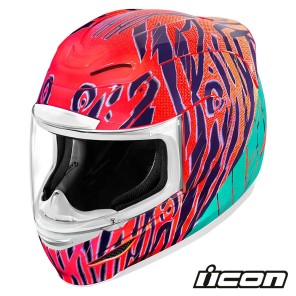 Casco Integrale Icon AIRMADA Wild Child - Arancione