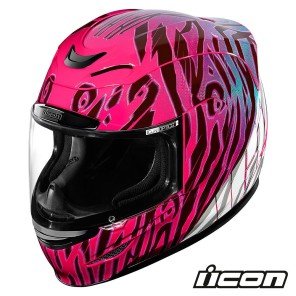 Casco Integrale Icon AIRMADA Wild Child - Viola