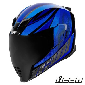 Casco Integrale Icon AIRFLITE QB1 - Blu