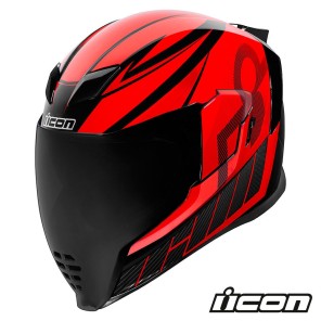 Casco Integrale Icon AIRFLITE QB1 - Rosso