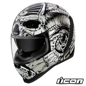 Casco Integrale Icon AIRFORM Sacrosanct - Bianco