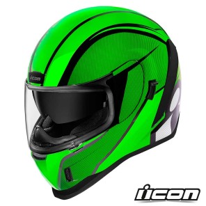 Casco Integrale Icon AIRFORM Conflux - Verde