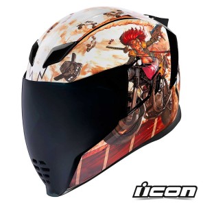 Casco Integrale Icon AIRFLITE Pleasuredome3 - Marrone