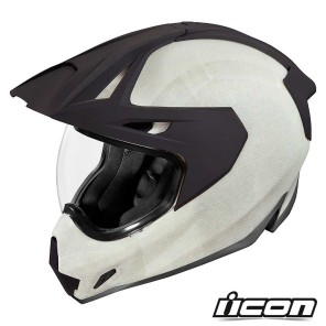 Casco Integrale Icon VARIANT PRO Construct - Bianco