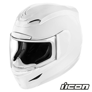 Casco Integrale Icon AIRMADA Gloss - Bianco