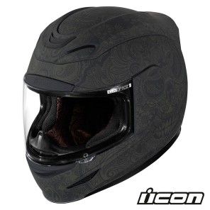 Casco Integrale Icon AIRMADA Chantilly - Nero