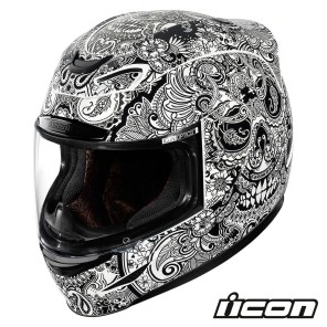 Casco Integrale Icon AIRMADA Chantilly - Bianco