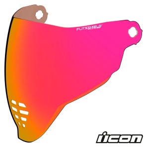 Visiera Icon FLITESHIELD - RST Rosso