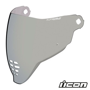 Visiera Icon FLITESHIELD Pinlock - RST Argento