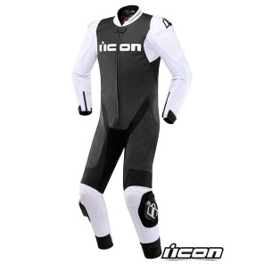 Tuta Racing Icon HYPERSPORT - Bianco Nero