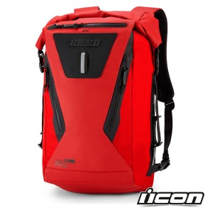 Zaino Icon DREADNAUGHT Rolltop - Rosso