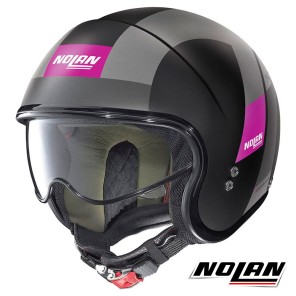 Casco Jet Nolan N21 Spheroid 77 - Flat Black