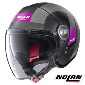 Casco Jet Nolan N21 VISOR Spheroid 52 - Flat Black
