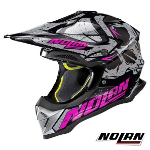 Casco Cross Nolan N53 Buccaneer 54 - Glossy Black