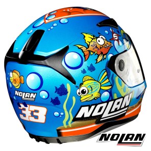 Nolan Casco N60-5 Gemini Replica M. Melandri Aquarium 39