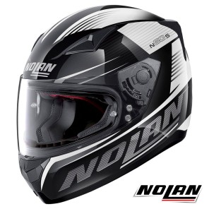 Casco Integrale Nolan N60-5 Motrico 46 - Glossy Black