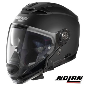 Casco Modulare Nolan N70-2 GT Classic 10 N-COM - Flat Black