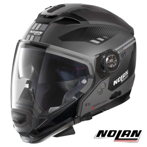 Casco Modulare Nolan N70-2 GT Bellavista 21 N-COM - Flat Lava Grey