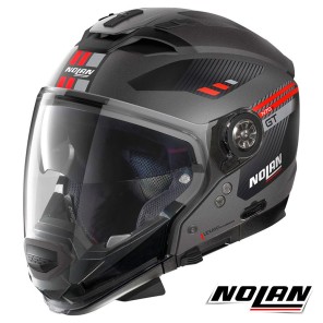Casco Modulare Nolan N70-2 GT Bellavista 23 N-COM - Flat Lava Grey