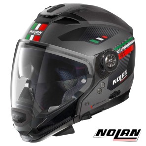 Casco Modulare Nolan N70-2 GT Bellavista 24 N-COM - Flat Lava Grey