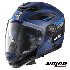Casco Modulare Nolan N70-2 GT Bellavista 27 N-COM - Flat Imperator Blue