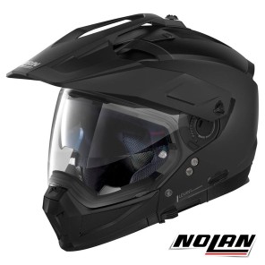 Casco Modulare Nolan N70-2 X Classic 10 N-COM - Flat Black