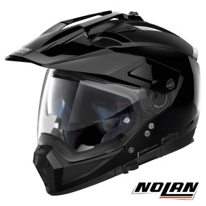Casco Modulare Nolan N70-2 X Classic 3 N-COM - Glossy Black