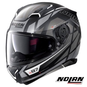 Casco Integrale Nolan N87 Originality 68 N-COM - Flat Black