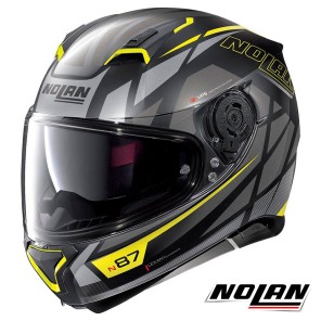 Casco Integrale Nolan N87 Originality 70 N-COM - Flat Black