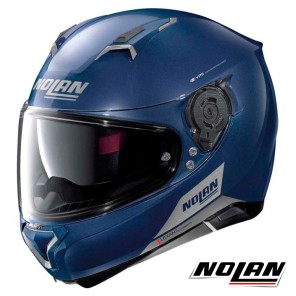 Casco Integrale Nolan N87 Emblema 74 N-COM - Imperator Blue