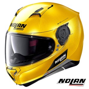 Casco Integrale Nolan N87 Emblema 76 N-COM - Spark Yellow
