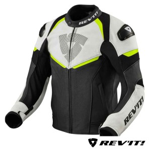 Giacca REV'IT! CONVEX - Nero Giallo Neon
