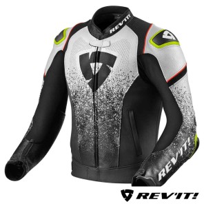Giacca REV'IT! QUANTUM - Nero Bianco