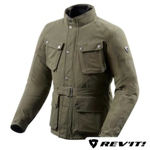 Giacca REV'IT! LIVINGSTONE - Verde Scuro