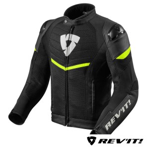 Giacca REV'IT! MANTIS - Nero Giallo Neon