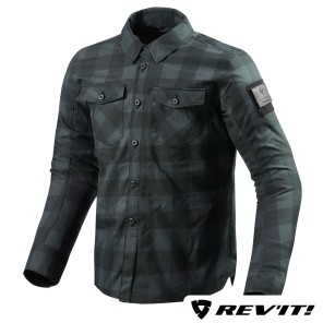 Sovracamicia REV'IT! BISON - Nero Grigio