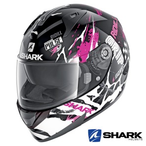 Casco Integrale Shark RIDILL Drift-R - Nero Viola Bianco