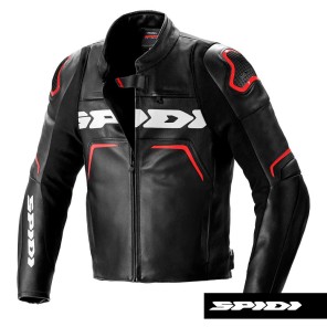 Giacca Pelle Spidi EVORIDER 2 - Rosso