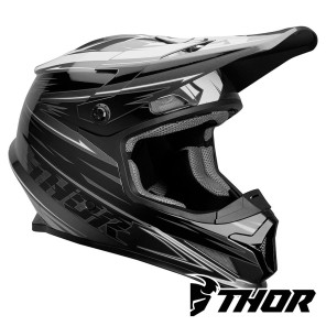 Casco Motocross Thor SECTOR WARP - Carbone Nero