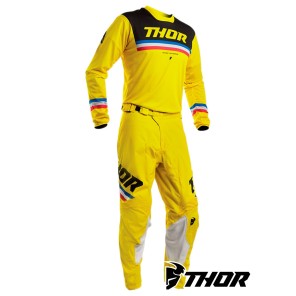 Completo Cross Thor PULSE PINNER - Giallo Nero