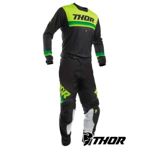 Completo Cross Thor PULSE PINNER - Nero Giallo Acido