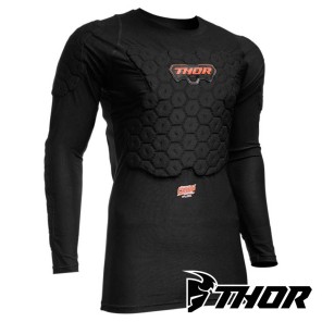 Protezione Thor COMP XP Flex Deflector LS - Nero