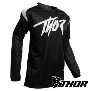 Maglia Cross Thor SECTOR LINK - Nero