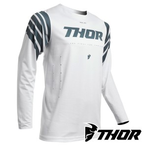 Maglia Cross Thor PRIME PRO STRUT - Bianco Grigio Ardesia